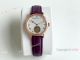 New Copy Breguet Classique Tourbillon Watch Pink Leather Strap Women 32mm (2)_th.jpg